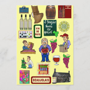 Invitation Beaujolais Nouveau