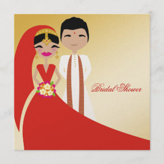 Invitation beauté 311-Indian avec la Fête de la mariée de