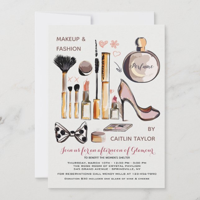 Invitation Beauté et Style (Devant)