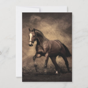 Invitation Beautiful horse throw pillow