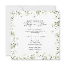 Bébé en fleur - Frontière respiratoire du bébé