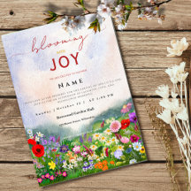 Bébé Fleur Sauvage en Fleur Genre Neutre