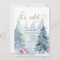 Bébé il fait froid dehors du baby shower
