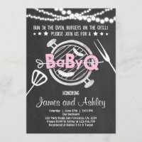 Bébé Q BBQ Couples Baby shower de lit de douche ro