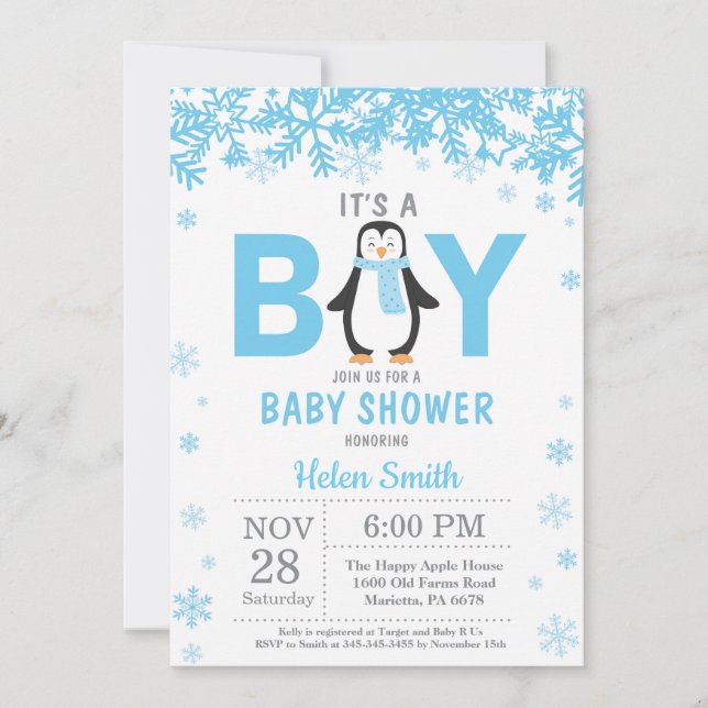 Invitation Bébé son Baby shower de bébé à l'extérieur du ping (Devant)