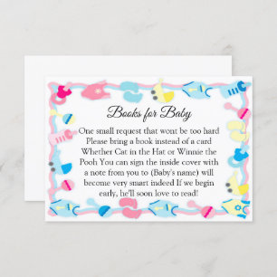 Invitation Bébés Jouets Baby showers Livres Pour Bébés
