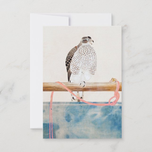 Invitation Bécasseau japonais (XIXe siècle) Vintage (Devant)