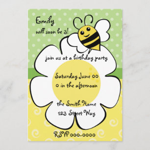 Invitation Bee et Daisy