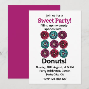 Invitation Beignets Remplissant Mes Espaces Vides Avec Des Be