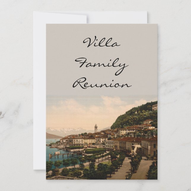 Invitation Bellagio II, lac Como, Lombardie, Italie (Devant)