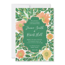 Belle Fleurs Aquarelle Peinture Mariage