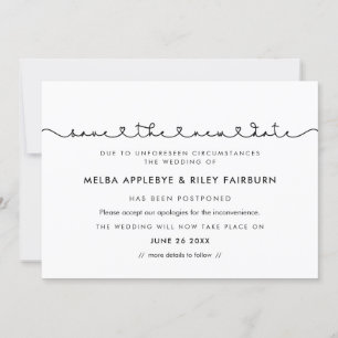 Invitation Belle police de coeur de connexion Enregistrer la