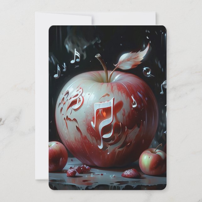 Invitation belle pomme (Devant)