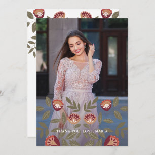 Invitation Belle Quinceanera Fiesta Merci Photo