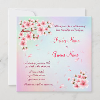 Invitation Belle Sakura