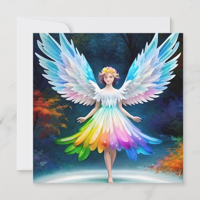 Invitation Belles ailes Angel Art-35444 (Devant)