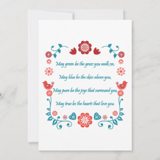 Invitation Bénédiction 26