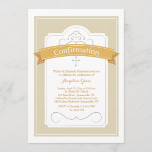 Invitation Bénédiction De Confirmation
