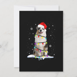 Invitation Berger australien Arbre de Noël Lumière Aussie Xm