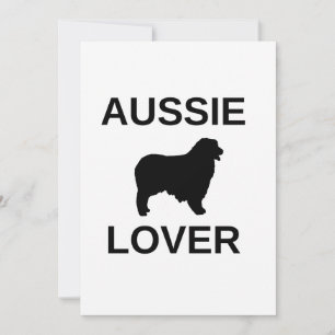 Invitation berger australien aussie amant