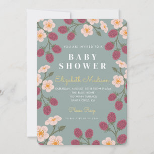 Invitation Berry First Baby shower