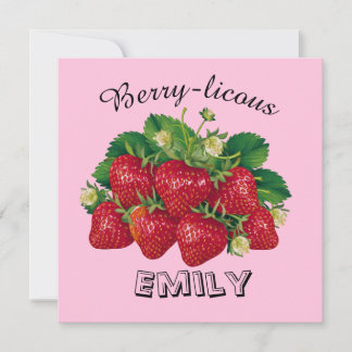 Invitation Berry-licous