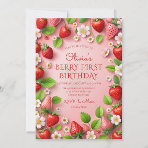 Invitation Berry Premier anniversaire