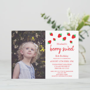 Invitation Berry Sweet Anniversaire