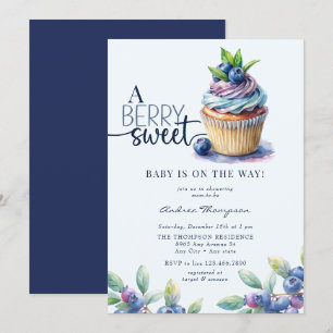 Invitation Berry Sweet Baby shower