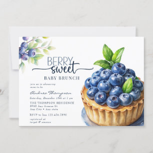 Invitation Berry Sweet Baby shower