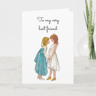 Invitation Best Friend Please be my Maid of Honor Princess