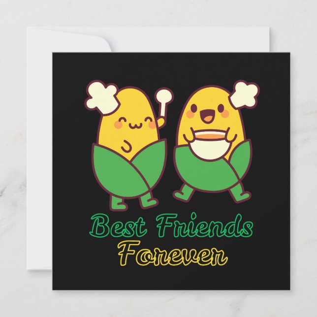 INVITATION BEST FRIENDS FOREVER, FUNNY, GIFTS, BEST FRIEND (Devant)