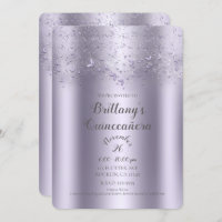 Beurre battement Lilac Shimmer Quinceañera