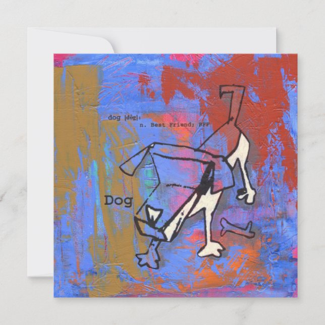 Invitation BFF / Meilleur ami pour toujours (Devant)