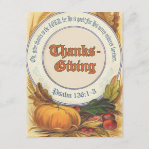 Invitation Bible chrétien contre Thanksgiving