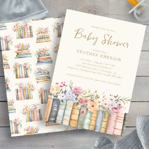 Invitation Bibliothèque de livres