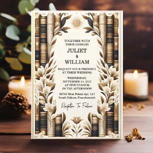 Invitation Bibliothèque de scène Club du livre ancien anglais