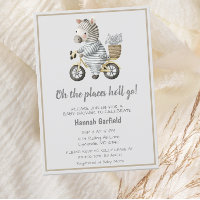 Bicyclettes mignonnes places Il va aller Baby show