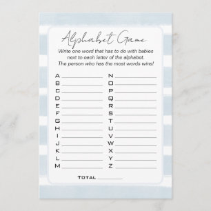 Invitation Bientôt de nouveau ensemble Baby Shower Jeu de l'a