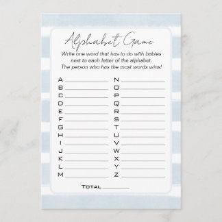 Invitation Bientôt de nouveau ensemble Baby Shower Jeu de l'a