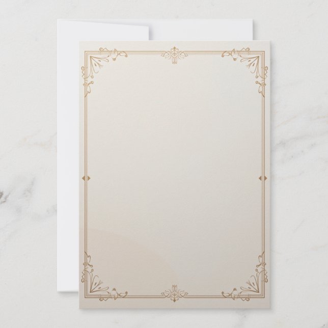 Invitation Bienvenue (Devant)