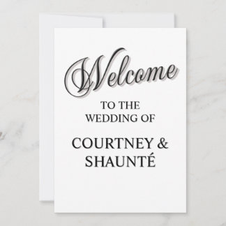 Invitation Bienvenue