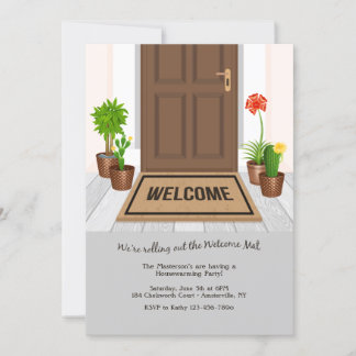 Invitation Bienvenue Fête du Mat