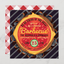 Invitation Big Burger Barbecue