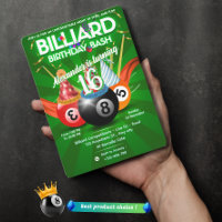 Billard de fête Boules de billard personnalisé Tab
