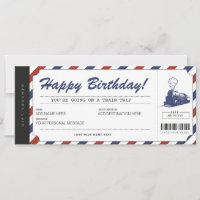 Billet cadeau pour voyage en train surprise