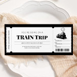 Invitation Billet de boarding pour voyage en train cadeau chè<br><div class="desc">Billet de boarding pour voyage en train Invitation chèque-cadeau. Vecteur train conçu par macrovector / Freepik.</div>
