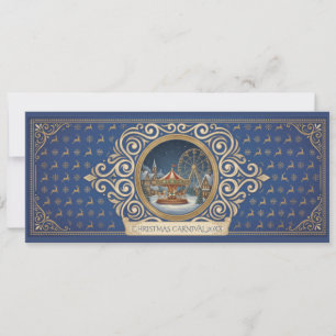 Invitation Billet de cadeau de Noël modifiable pour une expér