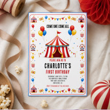Billet pour le Cirque Rouge Moderne 1er Anniversai
