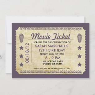 Invitation Billet vidéo